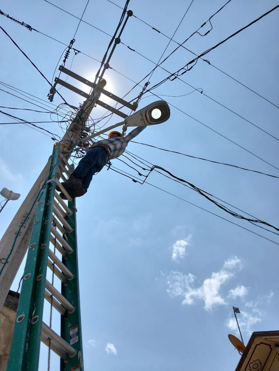 Cumpliendo con nuestro compromiso de trabajar por los servicios públicos del municipio, en esta ocasión