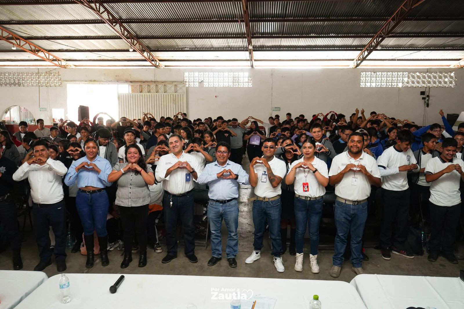 tuvimos el honor de recibir en Zautla al Director del Centro Estatal de Prevención Social de la Violencia y la Delincuencia