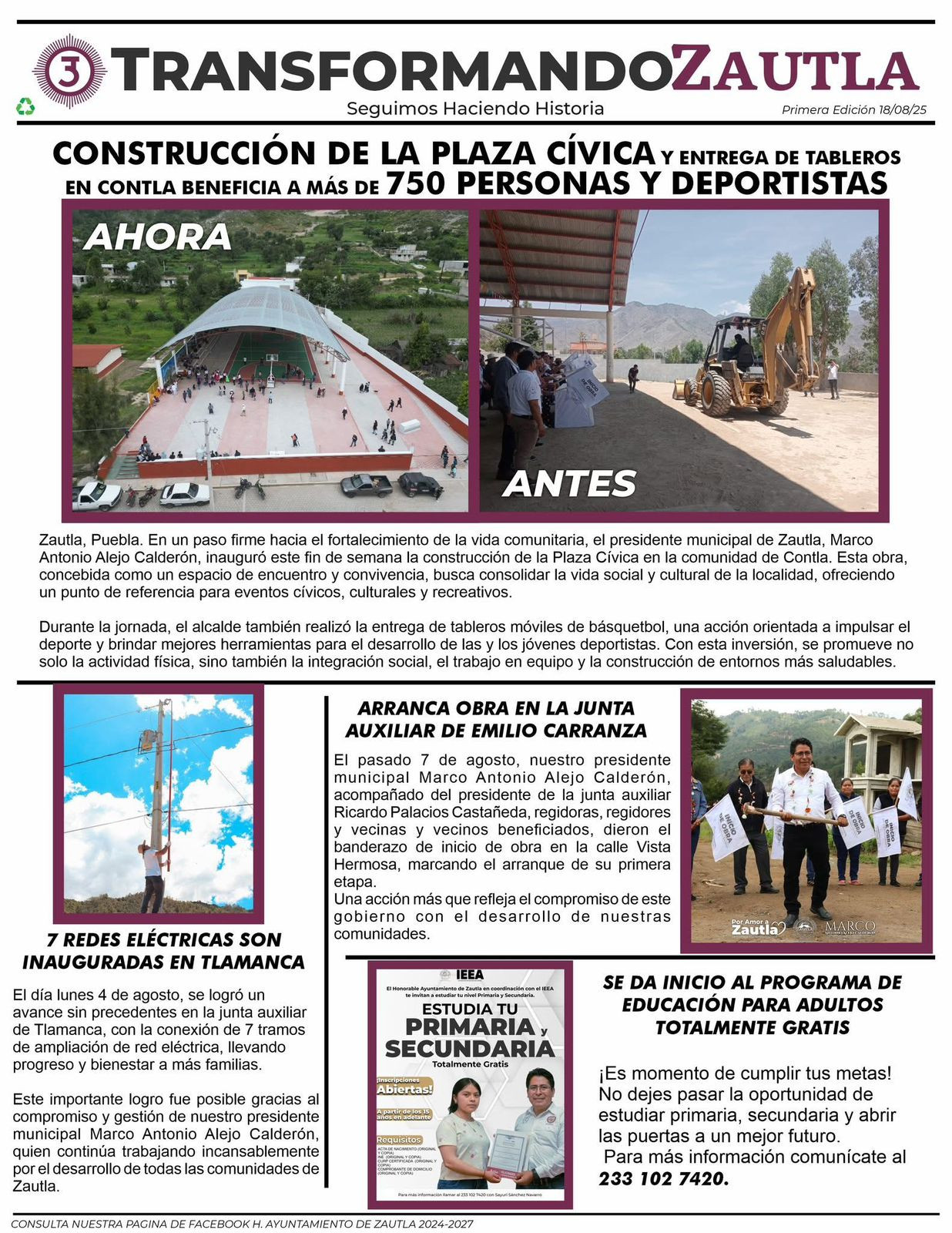 informada a la ciudadanía